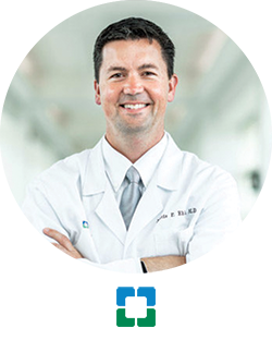headshot of Justis Ehlers, MD