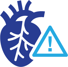 icon representing cardiovascular risk