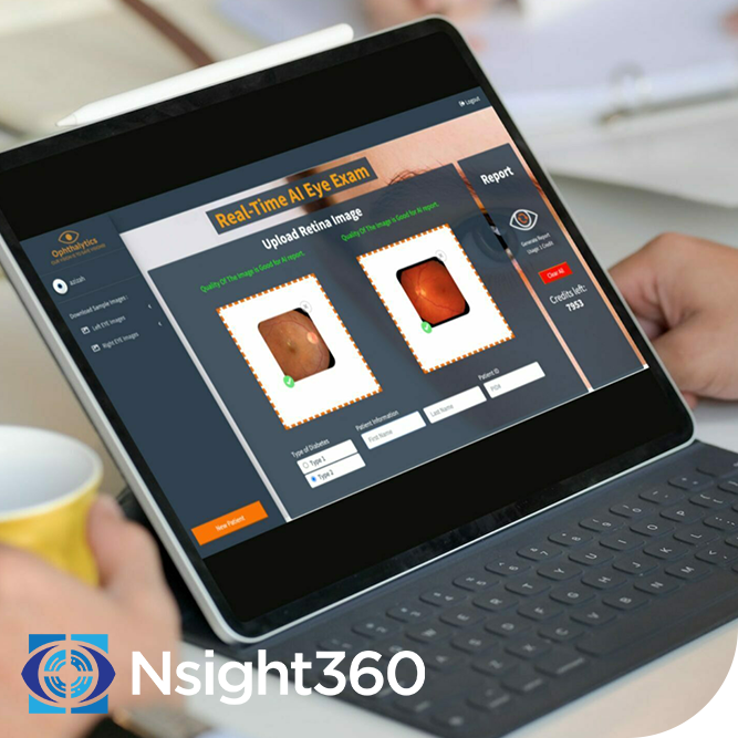 Nsight360 combines the power of AI with the expertise of ophthalmologists to provide rapid and accurate diagnoses.